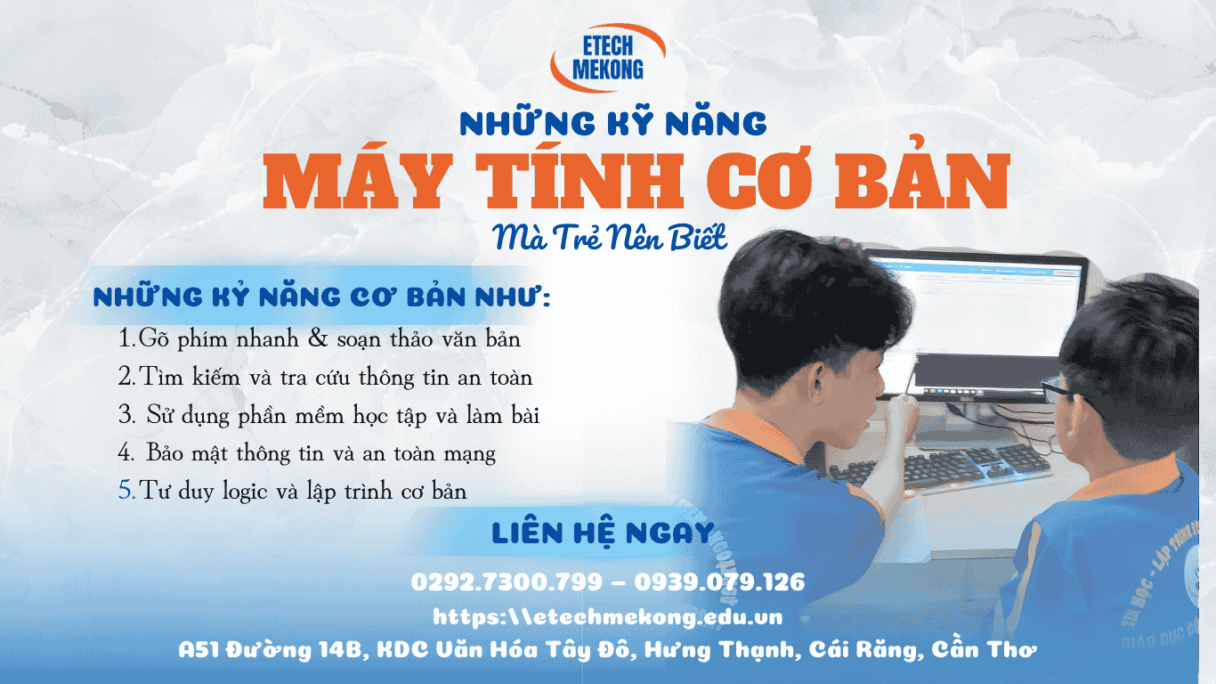 1. Tại sao trẻ cần học kỹ năng máy tính từ sớm?
Trong thời đại công nghệ phát triển nhanh chóng, việc sử dụng máy tính đã trở thành một phần không thể thiếu trong cuộc sống. Ngay từ nhỏ, trẻ em đã tiếp cận với máy tính qua việc học tập, giải trí và giao tiếp. Tuy nhiên, không phải trẻ nào cũng được hướng dẫn bài bản để sử dụng máy tính một cách an toàn và hiệu quả.
Việc trang bị kỹ năng máy tính cơ bản cho trẻ không chỉ giúp các em sử dụng thành thạo thiết bị mà còn hỗ trợ tốt cho quá trình học tập, giúp trẻ phát triển tư duy logic, tăng cường khả năng sáng tạo và tiếp cận với nhiều nguồn tri thức trên thế giới.
2. Những kỹ năng máy tính cơ bản mà trẻ cần biết
2.1. Kỹ năng sử dụng bàn phím và chuột
Trẻ cần được làm quen với bàn phím và chuột ngay từ những ngày đầu sử dụng máy tính. Biết cách bấm phím chính xác, sử dụng các phím tắt cơ bản, di chuyển chuột và thao tác kéo - thả sẽ giúp trẻ làm việc nhanh chóng và hiệu quả hơn.
2.2. Kỹ năng đánh máy
Đánh máy nhanh và chính xác là một kỹ năng quan trọng giúp trẻ làm bài tập, soạn thảo văn bản và tìm kiếm thông tin dễ dàng hơn. Phụ huynh có thể hướng dẫn con luyện tập đánh máy qua các phần mềm hỗ trợ như TypingClub hoặc NitroType.
2.3. Kỹ năng sử dụng phần mềm văn phòng
Microsoft Word, Excel và PowerPoint là những công cụ cơ bản giúp trẻ học tập và trình bày thông tin một cách khoa học. Việc biết cách tạo một tài liệu Word, nhập dữ liệu vào Excel hay thiết kế một bài thuyết trình bằng PowerPoint sẽ giúp trẻ có lợi thế hơn trong học tập.
2.4. Kỹ năng tìm kiếm thông tin trên Internet
Trẻ cần biết cách sử dụng công cụ tìm kiếm như Google để tra cứu thông tin phục vụ việc học. Tuy nhiên, việc hướng dẫn trẻ sử dụng Internet an toàn cũng rất quan trọng để tránh những rủi ro từ nội dung không phù hợp.
2.5. Kỹ năng bảo mật và an toàn trên mạng
Trẻ cần được hướng dẫn cách đặt mật khẩu mạnh, không chia sẻ thông tin cá nhân lên mạng và nhận biết các trang web độc hại. Điều này giúp trẻ tránh các nguy cơ về bảo mật và lừa đảo trực tuyến.
2.6. Kỹ năng sử dụng email
Email là một công cụ quan trọng trong học tập và công việc. Trẻ nên được hướng dẫn cách tạo tài khoản email, soạn thảo và gửi email đúng cách, cũng như quản lý hộp thư hiệu quả.
2.7. Kỹ năng sử dụng các phần mềm học tập
Ngoài các phần mềm văn phòng, trẻ có thể học thêm về lập trình cơ bản với Scratch, thiết kế đồ họa đơn giản với Canva hoặc tham gia các khóa học trực tuyến để phát triển kỹ năng máy tính toàn diện hơn.
3. Cách giúp trẻ học kỹ năng máy tính hiệu quả
3.1. Hướng dẫn từ cơ bản đến nâng cao
Phụ huynh nên bắt đầu với những thao tác đơn giản như bật/tắt máy tính, mở phần mềm, sử dụng bàn phím và chuột. Khi trẻ đã quen, có thể nâng cao dần với các kỹ năng như soạn thảo văn bản, sử dụng bảng tính hay tạo bài thuyết trình.
3.2. Học qua các trò chơi và ứng dụng thực hành
Nhiều trang web và ứng dụng cung cấp các trò chơi giáo dục giúp trẻ học kỹ năng máy tính một cách thú vị, chẳng hạn như ABCya, PBS Kids hoặc Code.org. Việc kết hợp giữa học và chơi giúp trẻ tiếp thu kiến thức nhanh hơn mà không cảm thấy nhàm chán.
3.3. Luyện tập thường xuyên
Giống như bất kỳ kỹ năng nào khác, việc học kỹ năng máy tính cũng cần được rèn luyện thường xuyên. Phụ huynh có thể dành thời gian thực hành cùng con, khuyến khích trẻ áp dụng kỹ năng vào việc học tập hàng ngày.
3.4. Đăng ký khóa học tin học cho trẻ
Nếu phụ huynh không có thời gian hoặc chưa có đủ kiến thức để hướng dẫn con, việc đăng ký cho trẻ tham gia các lớp học tin học sẽ là một lựa chọn tốt. Các khóa học được thiết kế chuyên biệt giúp trẻ học bài bản từ cơ bản đến nâng cao, có sự hướng dẫn của giáo viên có kinh nghiệm.
Trang bị kỹ năng máy tính cơ bản cho trẻ không chỉ giúp con sử dụng thiết bị công nghệ một cách hiệu quả mà còn hỗ trợ rất nhiều trong việc học tập và phát triển tư duy. Phụ huynh nên đồng hành cùng con trong quá trình học tập, giúp trẻ tiếp cận công nghệ một cách an toàn và hữu ích.
Nếu bạn đang tìm kiếm một khóa học phù hợp để giúp con làm quen và thành thạo kỹ năng máy tính, hãy tham khảo ngay các chương trình đào tạo tin học dành cho trẻ em.
