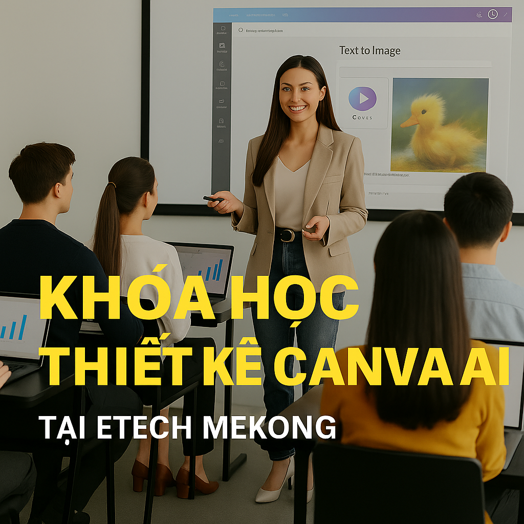 Khóa học thiết kế Canva AI tại Cần Thơ